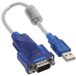 InLine - Serieller Adapter - USB - RS-232 - durchsichtig
