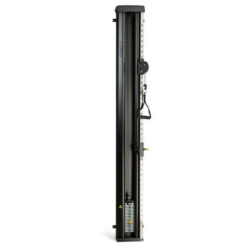Lojer Seilzugapparat Pulley 20 - Schwarz - Stabiler Seilzugapparat zur Wandmontage für vielseitige Übungen. Individuell anpassbare Seilhöhe und geräuscharme Kugellager-Rollen für optimalen Trainingseinsatz.
