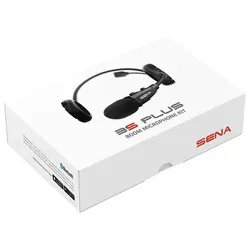 Sena Headset 3S PLUS B Boom Bluetooth Kommunikation Motorrad mit Schwanenhalsmikrofon HD-Intercom