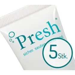 Presh Gel Zahnersatz-, Gebissreiniger Akt 5 - Medizinischer Bedarf: Biologischer Zahnersatzreiniger für langanhaltende Sauberkeit, allergietestet und vegan, schonend für Prothesen und sorgt für frischen Atem.