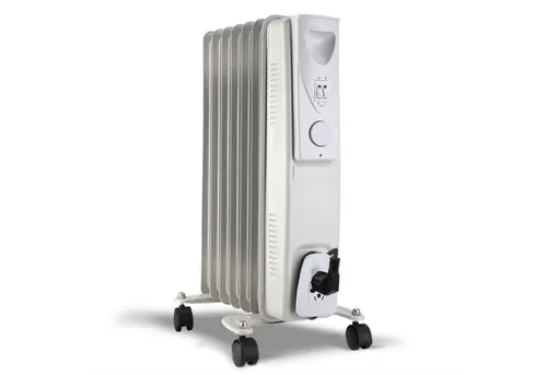 √ñlradiator 1500W - Elektrische Zusatzheizung für flexibles Heizen - Elektroheizungen - Flexibel einsetzbare Zusatzheizung mit schneller Aufheizzeit und leiser Wärmeabgabe, ideal für Schlafzimmer und Homeoffice.
