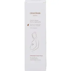 Creastrian Mama Creme 250 ml - Schwangerschaftsöl zur Vorbeugung von Dehnungsstreifen, mit Vitamin E, Hyaluronsäure und Tigergras-Extrakt für optimale Hautelastizität, frei von Parabenen und Silikonen, ab der 13. Schwangerschaftswoche.