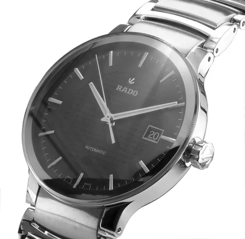 Rado Centrix Herren Automatik Uhr R30939163 - Swiss Made - Elegante Herrenarmbanduhr mit automatischem Aufzug, Saphirglas und edlem Edelstahlarmband. Perfekt für jeden Anlass und mit geprüfter Qualität aus der Schweiz.