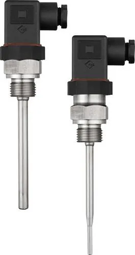Jumo Temperatursensor 902044/20-380-1003-1-8-50-104-26 - Temperaturmessgeräte, erschütterungsfestes Pt100 Widerstandsthermometer für präzise Messungen von -50 bis +200 °C unter Druck in anspruchsvollen Anwendungen.