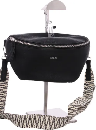Gabor bags Silena - Damen Gürteltasche Klein Schwarz, perfekter Begleiter mit flexiblem Tragekomfort und hochwertigem Design