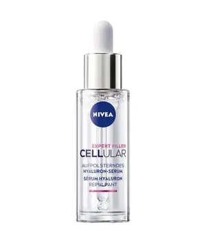 NIVEA Cellular Expert Filler Hyaluron Replumping Serum - Hyaluronsäure – Leichtes, schnell einziehendes Anti-Aging Serum mit 20% Hydra Elixir für geglättete Falten und verbessertes Hautbild, geeignet für alle Hauttypen.