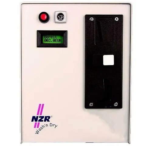 NZR Zeitmünzzähler 72530100 für Münzautomaten - Praktischer Zeitmünzzähler mit 2-zeiligem LC-Display, ideal für Münzautomaten. Kompakte Maße und elektronische Steuerung sorgen für zuverlässigen Betrieb.