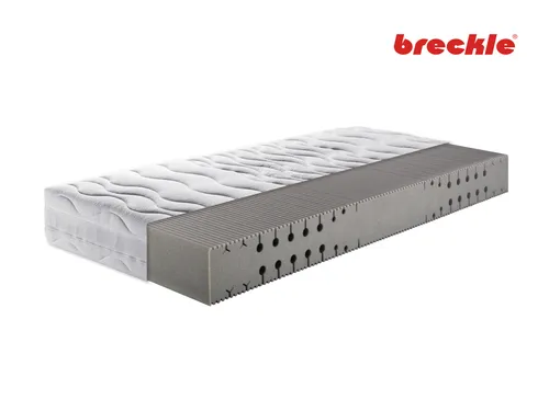 BRECKLE 7-Zonen Kaltschaum-Matratze "Pro Body S 592", für alle Körpertypen (H2, 90 x 200 cm)
