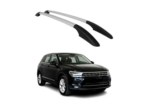 OMAC Dachträger Aluminium Dachreling für VW Tiguan 2016-2025 Silber - Dachgepäckträger aus hochwertigem Aluminium, rostbeständig und einfach zu montieren, ideal für zusätzlichen Stauraum und stilvolle Fahrzeugaufwertung.