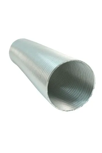 Marley Lüftungsrohr rund flexibel 1000 mm Länge, innen 150 mm Ø, Aluminium