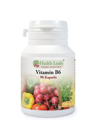 HEALTH LEADS VITAMIN B6 (PYRIDOXINE) 100MG X 90 KAPSELN