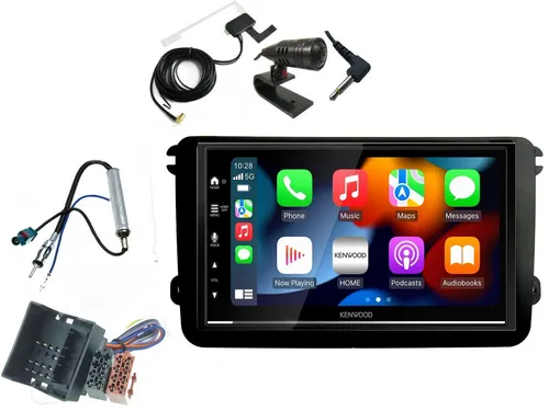 Kenwood Multimedia Receiver DAB BT für Skoda Roomster - Erleben Sie erstklassigen Sound im Skoda Roomster mit dem Kenwood DMX6523DABS. Ausgestattet mit Wireless CarPlay, Android Auto und einem 6,8“ Touchscreen für einfache Bedienung. Perfekt für Musikstreaming und komfortable Fahrzeugnutzung.