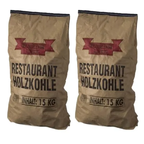 Premium Restaurantholzkohle Lüneburg - 30 KG - Hochwertige Grillkohle für Profis - Erlebe unübertroffene Grillfreude mit unserer Restaurantholzkohle! Hohe Dichte für langanhaltende Hitze und weniger Asche. Ideal für Gastronomie und große Veranstaltungen – für perfekte Grillmomente.