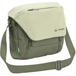 VAUDE Umhängetasche ROM S III Grün - Handtaschen mit hochwertiger Verarbeitung aus recyceltem PET, wasserabweisend und ideal für den urbanen Alltag mit Notebook-Fach und Komfortschulterpolster.