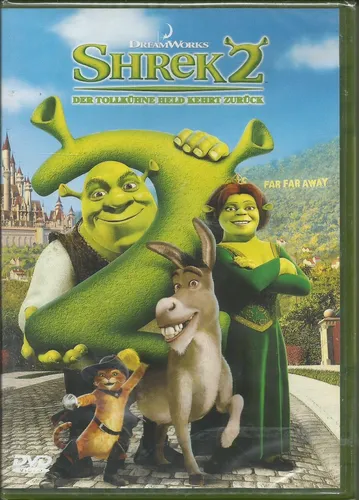 Shrek 2 - Der tollkühne Held kehrt zurück DVD Neu!