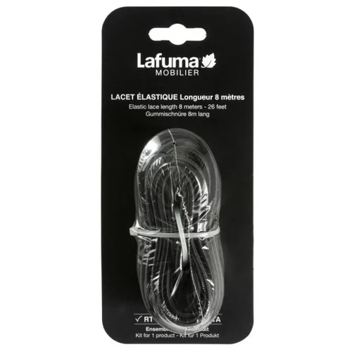 Lafuma Mobilier - Gummischnüre 8 m - Campingmöbel-Zubehör Gr 8 m schwarz