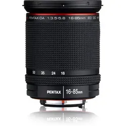 Pentax 21387 PENTAX-DA 16-85mm F3.5-5.6ED DC WR - Vielseitiges Zoomobjektiv - Objektive mit 5,3-fachem Zoom, wetterfest und mit High-Definition-Beschichtung für herausragende Bildqualität und schönen Bokeh-Effekt.