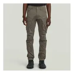 G-Star Herren Rovic 3D Regular Tapered Hose grau (38/34) - Die stylische Rovic Zip 3D Hose bietet praktische Cargotaschen und einen verstellbaren Saum für individuellen Tragekomfort. Ideal für lässige Outfits und vielseitige Einsatzmöglichkeiten.