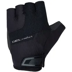 Chiba Gel Comfort Fahrrad-Handschuhe schwarz - Größe XL - Fahrradhandschuhe mit anatomisch geformter Poron-Gel Polsterung, die Erschütterungen dämpft. Ideal für Komfort und Belüftung beim Radfahren.