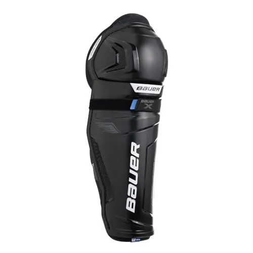 Bauer X II Eishockey Schienbeinschutz Intermediate 13" - Robuster 13" Schienbeinschutz für Eishockey, bietet optimalen Schutz und Bewegungsfreiheit für junge Spieler.