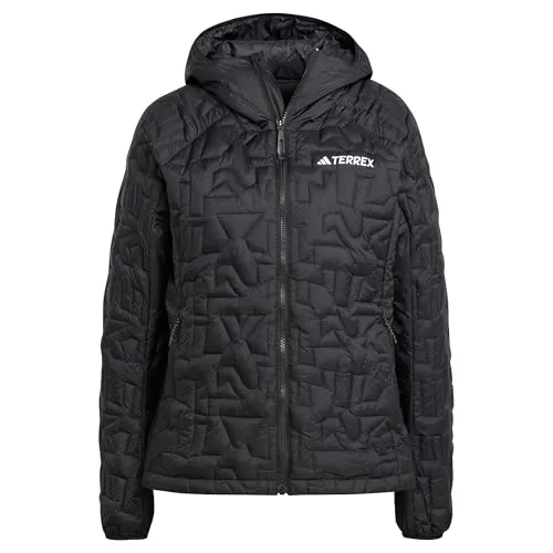 adidas Terrex Xperior PrimaLoft Damen Funktionsjacke - Schwarz - Größe L - Funktionsjacke für Damen, ideal für Outdoor-Training, ausgestattet mit PrimaLoft-Technologie für optimale Wärmeisolierung und Bewegungsfreiheit.