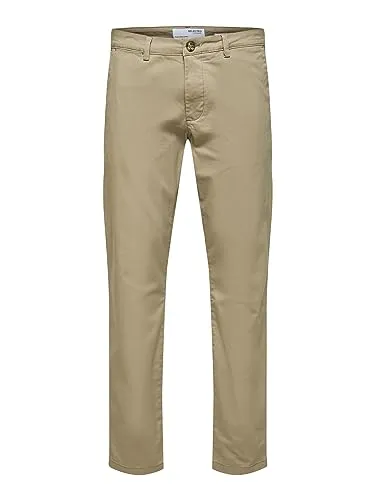 SELECTED HOMME Male Chino 175 Slim Fit Flex - Stilvolle Chino-Hose mit Slim Fit für optimalen Tragekomfort. Aus hochwertiger Materialkombination gefertigt, ideal für den täglichen Gebrauch.