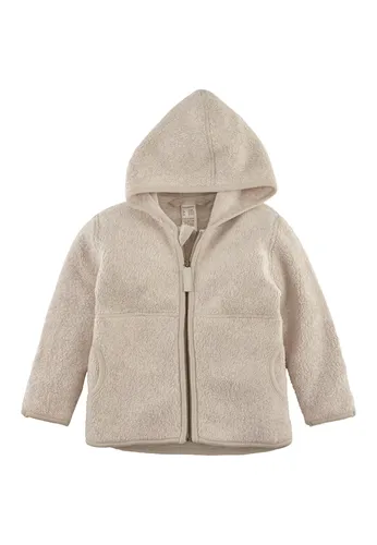 Hessnatur Fleecejacke aus reiner Bio-Baumwolle - Übergangsjacke aus 100% Bio-Baumwolle, weich und umweltfreundlich, ideal für sportliche Aktivitäten und angenehme Tragekomfort.