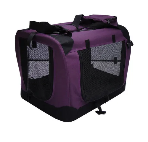 BruKa Tiertransportbox Bello - Faltbare Hundebox für Reisen - Die BruKa Tiertransportbox Bello bietet hohe Stabilität durch den robusten Metallrahmen. Faltbar und platzsparend, ideal für Reisen mit Hunden und Katzen. Mit vielen Sichtfenstern für optimale Belüftung und Komfort.
