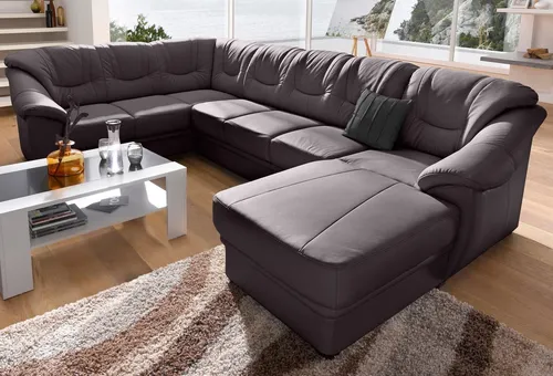 sit&more Wohnlandschaft Savona U-Form, B: 320 cm, optional Bettfunktion, Federkern