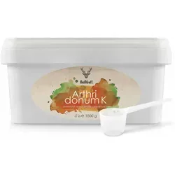 HeilKraft Arthridonum K 1,8 kg - Gelenkpulver für Hunde, Katzen und Pferde, ohne Milchpulver, enthält Chondroitin, Glucosamin und MSM für gesunde Gelenke und ist ideal für laktoseintolerante Tiere.