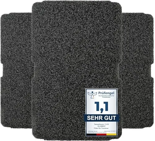 Filter für Beko Trockner 2964840100 – Ersatz für Wärmepumpentrockner & Kondenstrockner – Kompatibel mit Grundig, Blomberg, Elektra Bregenz – Flusensieb Filterschaum 3