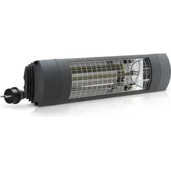 Etherma ET-EXO-COMFORT-1800RC-B Infrarotstrahler - Infrarotstrahler mit Funksteuerung, 1.8kW, IP65, ideal für flexible Anwendungen im Innen- und Außenbereich, perfektes Preis-Leistungsverhältnis.