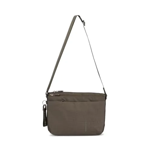 Mandarina Duck Umhängetasche Crossover Bag braun - Handtaschen mit stufenlos verstellbarem Schulterriemen (65 cm - 130 cm) und praktischem Zipper-Verschluss, ideal für den Alltag.