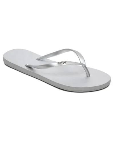 Roxy Damen VIVA Zehentrenner, METALLIC SILVER, 36 EU