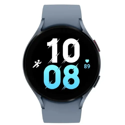 Samsung Galaxy Watch5 44mm BT Sapphire - Neuware Bulk Verpackt - Smartwatch mit 44 mm Gehäuse, Bluetooth und stilvollem blauen Design, ideal für Fitness-Tracking und Benachrichtigungen unterwegs.