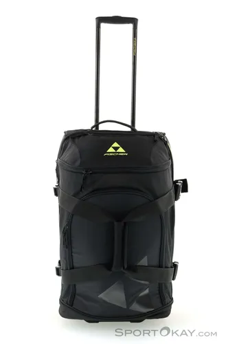 Fischer Team Traveller 93L black - Fischer Ski und Zubehör – kompakte Reisetasche mit 93L Volumen, cleveren Fächern und leichtgängigen Rollen für entspanntes Reisen.