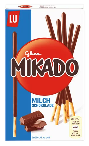 Mikado Sticks Milchschokolade 75g