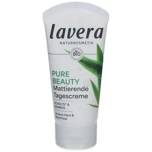 lavera® Pure Beauty Mattierende Tagescreme mit Acnilys® & Bambus