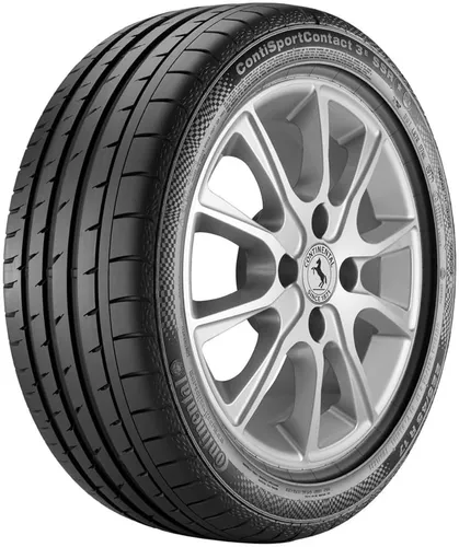Continental Sportcontact 3 FR SSR * DOT22 Runflat 245/45 R19 98W Sommerreifen - Sommerreifen für PKW, LLKW und Geländewagen mit Runflat-Technologie für mehr Sicherheit und Mobilität auch bei Druckverlust. Hohe Nasshaftung (Klasse B) und Geschwindigkeitsindex W (bis 270 km/h).