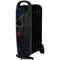 Sannover Ölradiator Baneos 500 W Schwarz – Mobiler Heizkörper - Der mobile Ölradiator Baneos 500 W von Sannover bietet hohe Effizienz und leisen Betrieb. Ideal für Räume bis 20 m², sorgt er für gleichmäßige Wärme und lässt sich dank Tragegriff einfach transportieren.