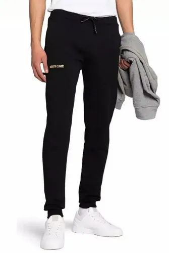 Roberto Cavalli Firenze Monogram Sweatpants - Lange Sporthosen aus 100% Baumwolle, atmungsaktiv und mit elastischem Bund für optimalen Komfort beim Sport und Freizeit.
