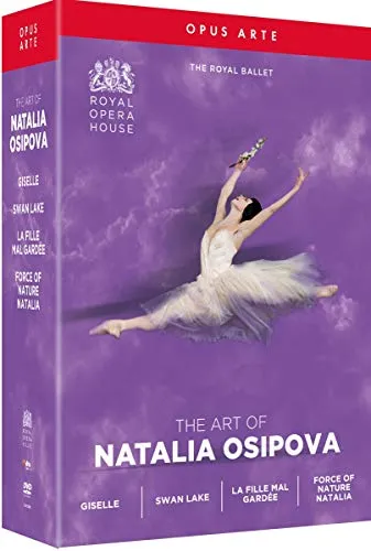 The Art Of Natalia Osipova [4 DVDs] - Filme über die faszinierende Kunst der Balletttänzerin Natalia Osipova, freigegeben ohne Altersbeschränkung und perfekt für Tanzliebhaber.