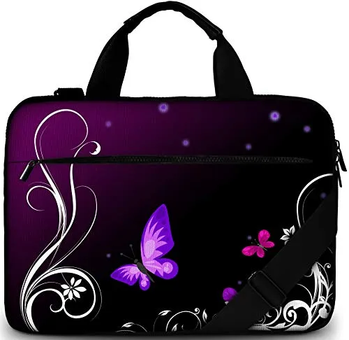 Sidorenko Laptoptasche 17-17,3 Zoll - Schmutz- & Wasserabweisende Notebook-Tasche - Laptop-Hüllen mit optimalem Schutz und ergonomischem Design für höchsten Tragekomfort. Ideal für Arbeit, Uni oder Reisen, ausgestattet mit praktischer Außentasche.