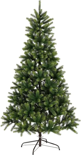 Black Box Trees Nagoya Künstlicher Weihnachtsbaum - H210 x Ø115 cm - Künstlicher Weihnachtsbaum mit 1448 naturgetreuen Zweigen aus PE für ein realistisches Aussehen. Einfache Montage dank Scharnierkonstruktion, ideal zum schnellen Schmücken!
