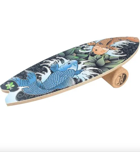 Jucker Hawaii Balanceboard SKATE-AID mit Korkrolle - NEU - Balancekissen & -boards: Ideal für Indoor und Outdoor, fördert Gleichgewicht und Koordination mit umweltfreundlicher Korkrolle.