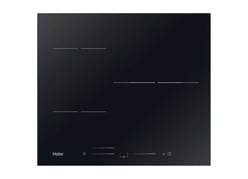 Haier HAIDSJ63MC - 60 cm Induktionskochfeld mit 3 Kochzonen, modernes Design und 100 Rezepte für einfache Zubereitung