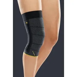 medi Genumedi® E+motion® Kniebandage, 6 - Bandage mit Merino-Fasern für optimale Thermoregulierung und Atmungsaktivität. Ideal bei Instabilitäten, Arthrose und Arthritis, bietet die Bandage sicheren Halt durch 4-fache Silikon-Punkt-Beschichtung.