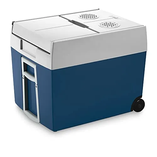 Mobicool MT48W AC/DC - Elektrische Kühlbox mit Rollen - Kühlboxen & Kühltaschen mit 48 Litern Fassungsvermögen, ideal für Roadtrips und Camping, vielseitig über 12V und 230V nutzbar für maximale Flexibilität.