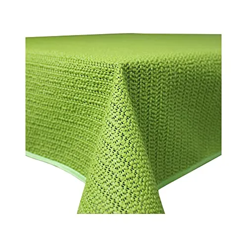 Wetterfeste Gartentischdecke Outdoor 110 x 140 cm - Outdoor-Tischdecke aus 100% PVC, wasserabweisend und rutschfest, ideal für Garten, Balkon und Camping. Abwischbar und pflegeleicht für sorgenfreies Essen im Freien.