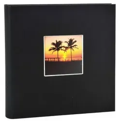 Goldbuch Fotoalbum Bella Vista Schwarz 24 897 25x25cm